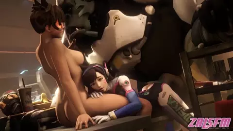 Overwatch Winston Fucks D.Va - ZalSFM