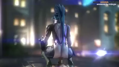 Widowmaker Cock Riding - Fpsblyck