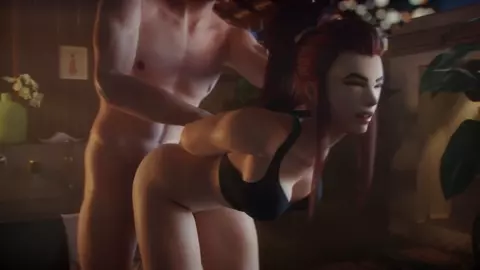 Brigitte from behind - VGErotica