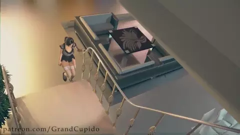 Breathtaking Sex on the stairs - GrandCupido