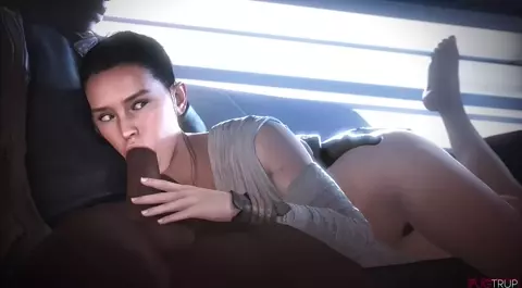 Blowjob from Rey for her best friend