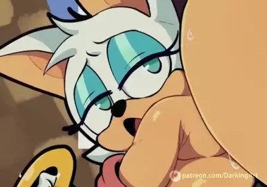 Rouge Fucked by Sonic [DarkingArt]