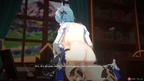 Genshin Impact - Eula cowgirl