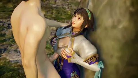 Xianghua titjob (Soul Calibur)