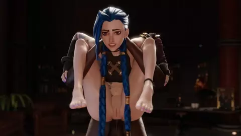 Jinx Full Nelson Blacked Anal [Pewposterous]