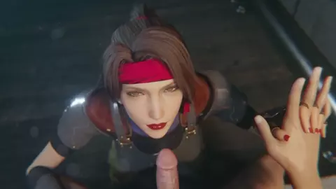 Jessie Rasberry Blowjob Facial [Red Lipstick] [Bulgingsenpai]