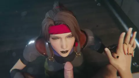 Jessie Rasberry Blowjob Facial Goth [Black Lipstick][Bulgingsenpai]