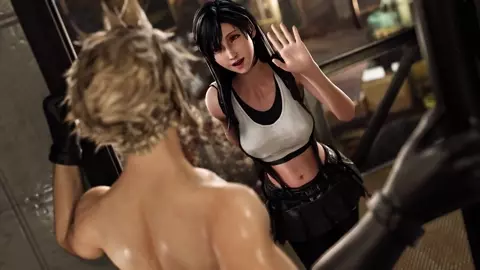 Cloud Strife Visits Tifa Lockhart [Nagoonimation][4K]