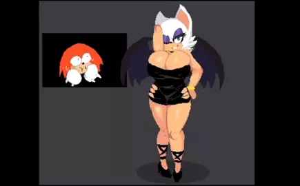 Rouge New Dress [crossnsfw]