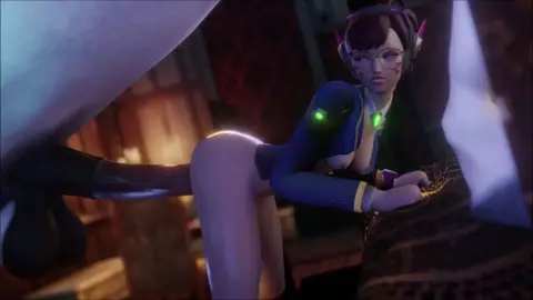 [4K] Academy D.Va And Horse Ass Pounding [TheBartender]