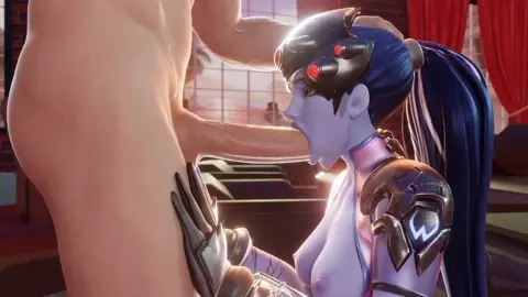 Widowmaker Gag Reflex [White][Suit][SaveAss]