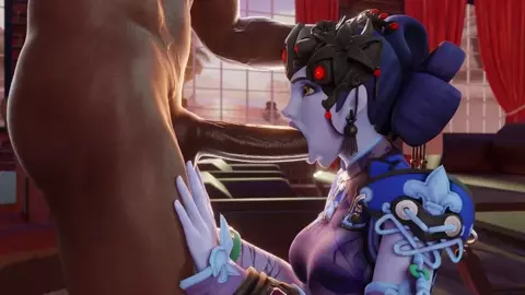 Widowmaker Gag Reflex [Blacked][Blacklilly][SaveAss]
