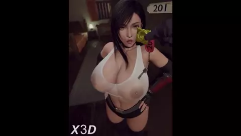 Tifa Lockhart Special Monterey Part 2 [X3D][White][4K]