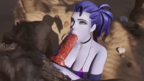 Widowmaker Blowjob [Rekin3D]