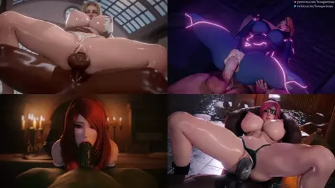 Bouquetman Compilation [Split Screen, 4K]