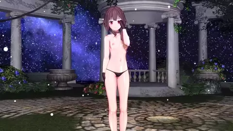 【MMD】めぐみん／Nice Body