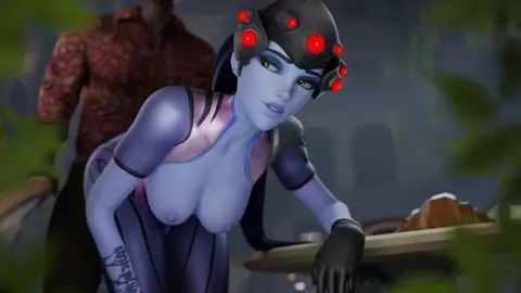 Widowmaker Is Impressed [Blacked][Aphy3D]