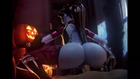 Widowmaker Reverese Cowgirl [White][FPSBlyck]