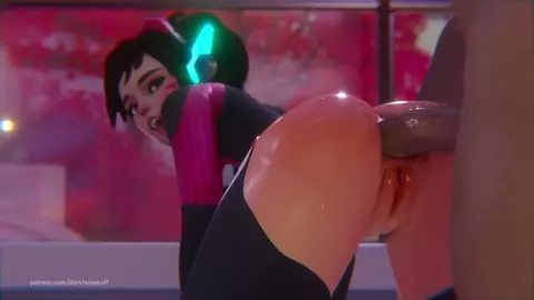 D.Va Anal Diva [Darkholestuff]