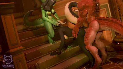 Dragon threesome