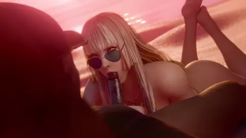 Lili On The Beach [Blacked][Lewdgazer][NO WM]