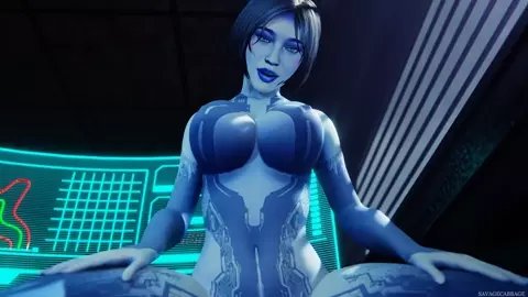 Cortana and Chief get to experience each other in virtual reality...[SavageCabbage]