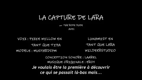 Lara's Capture [TheRopeDude] [FRENCH-SUB]
