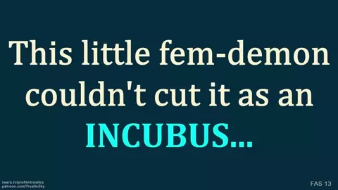 [TrestleSky] Femboy Adaptation Series 13 - Incubus Turned Succubus HMV