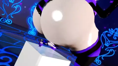 Jinx demolishing Raven with her fat ass.