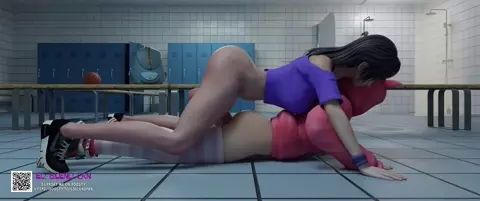 Shandy uses Marie Rose in a locker room - short version [Ed Blend Prn]