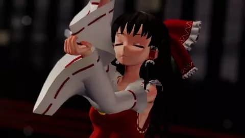 [MMD] Hakurei Reimu - カトラリー / Cutlery