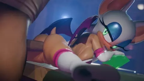 Rouge fucking at night