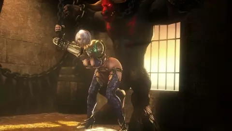 Ivy Valentine Taken in Doggystyle by Chained Minotaur - [Noname55]