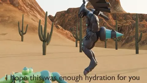 Zekrom fucks a cactus (part 2)