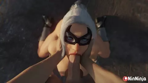 Black Cat Blowjob [NinNinja]