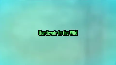 Gardevoir in the Wild - Inkling Ghaul