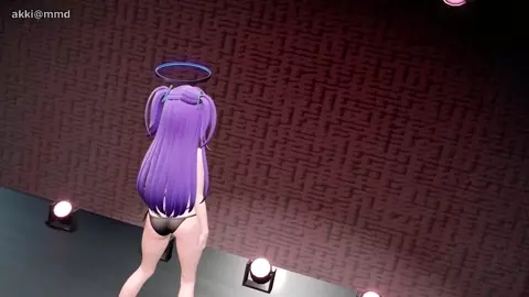 【Blue Archive/R18 MMD】Queencard Yuka