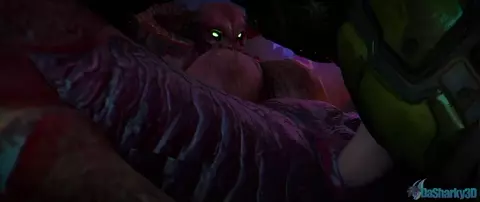 tight Baron of Hell fuck doomslayer