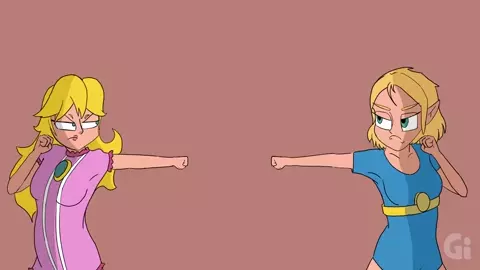 PEACH VS ZELDA (PARODY)