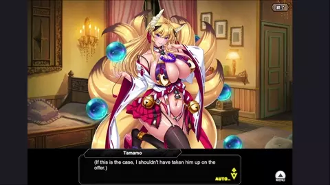 Tamamo H-scene (Taimanin RPGX ENG MTL)