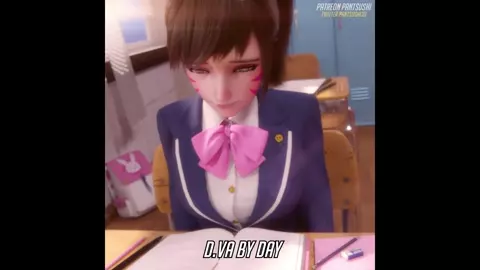 D.Va By Day & By Night [Pantsushi][4K]