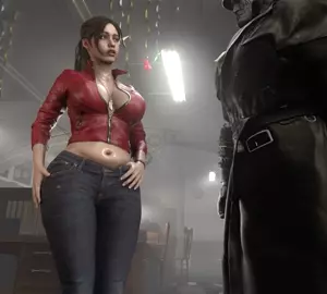 Claire tried to tell X not to fuck around, but she's about to find out. [AxenAnim]