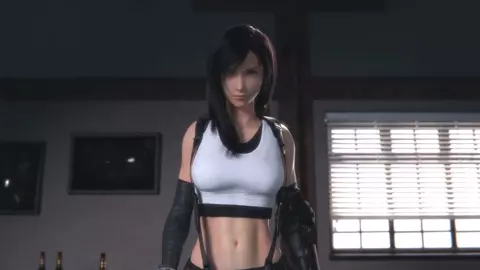 Tifa's (in)famous "orthopedic underwear." (hairy)[Lvl3toaster]