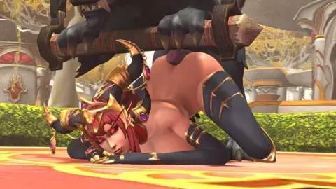 Alexstrasza X Worg - Full HD (BonkerzHonkerz)