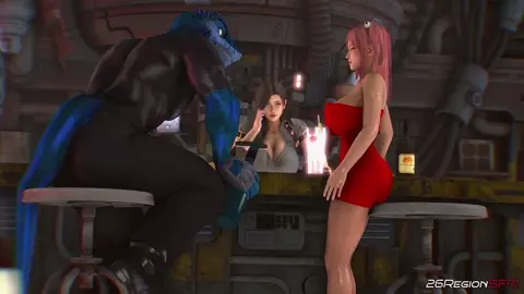 Honoka Vs Big Lizard Dick [26RegionSFM][4K]