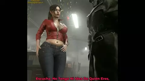 Claire Redfield Vs Mr. X [AxenAnim] [Sub Espanol]