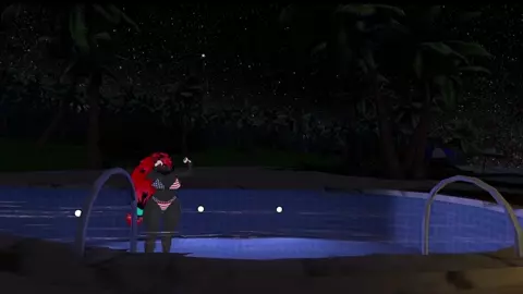 some fun by the pool
