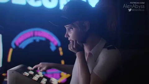 Freddy has fun with Vanessa and Chica ????