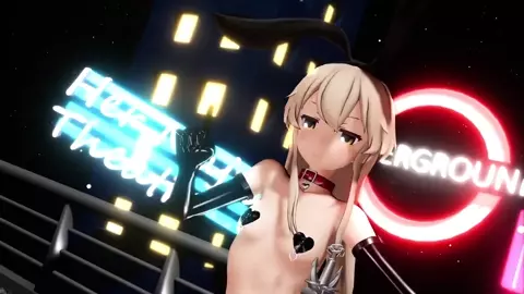 Shimakaze - Shake it [MMD R15] P-chan