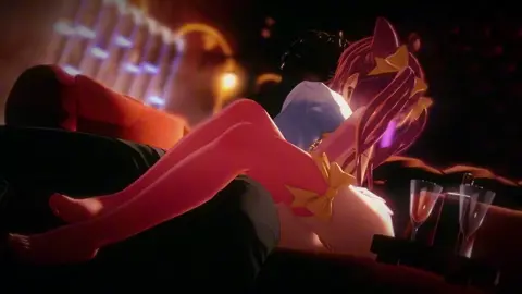 Vtuber Nekomiya Hinata gives handjob